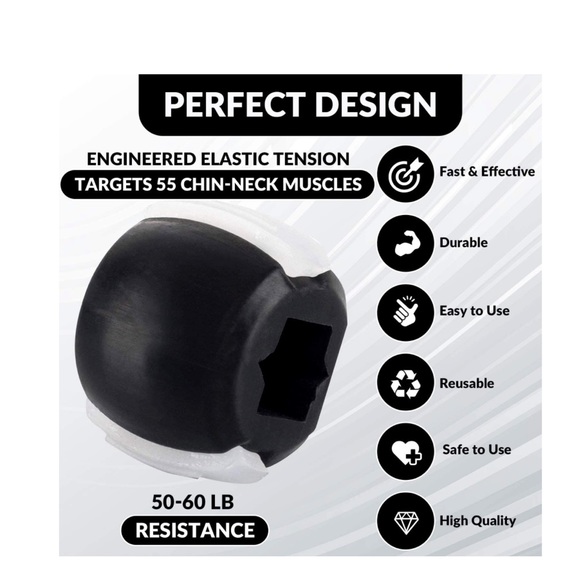 🟣🟣Jawline Chin Men & Women Exerciser Jaw Shaper - Picture 2 of 16